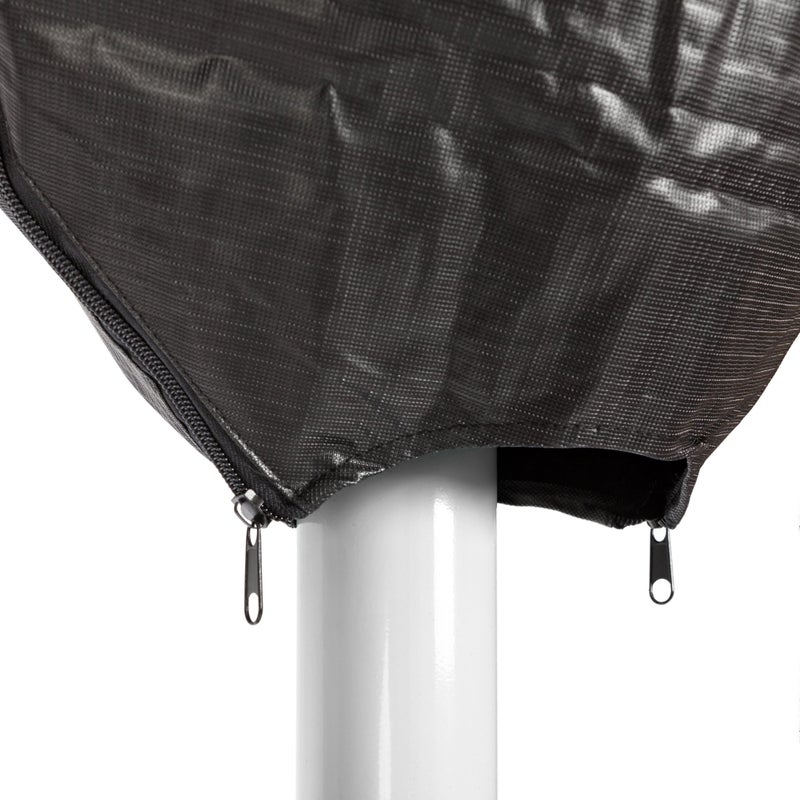 Fire Sense 02054 Outdoor Vinyl Head Cover For Fire Sense LPG Patio Heaters Heavy Duty 10 Gauge Felt Lined Waterproof Weather Resistant With 32" Reflectors - Black - Image 3